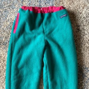 ALP SPORTS vintage fleece pants